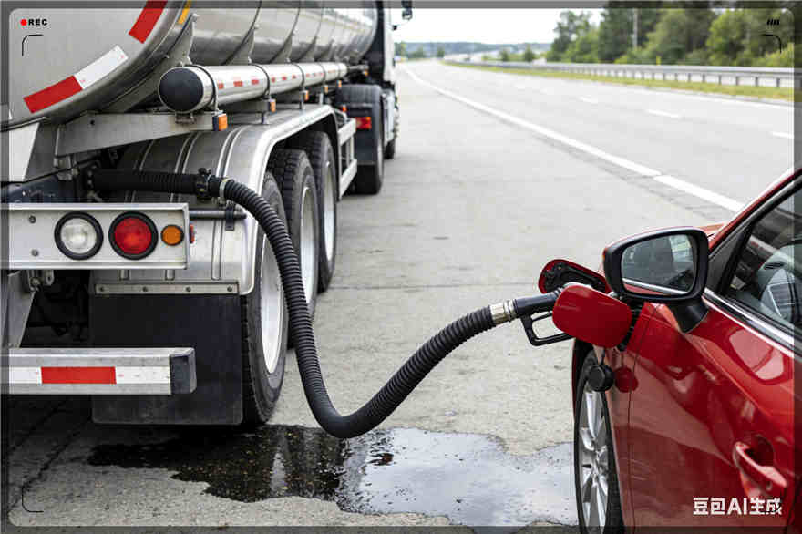 涿鹿汽车救援送水案例